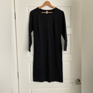Old Navy Black Knit Sheath Dress - EUC!!
